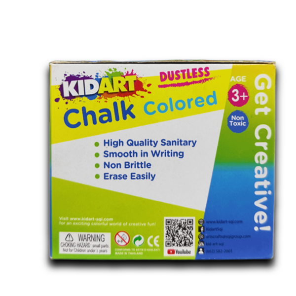Colored Dustless Chalk