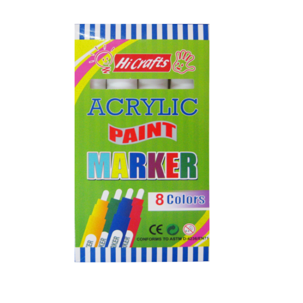 HC19906 - ACRYLIC MARKER 8colors
