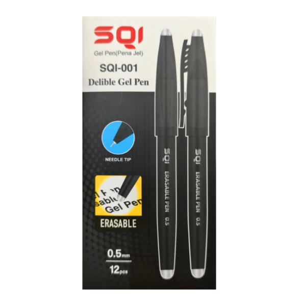 SQI 001 - 0.5mm Erasable Gel Pen