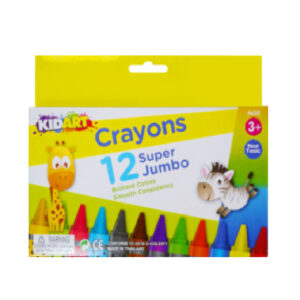 KIDART SUPER JUMBO CRAYONS SQI GROUP INT'L. CORP. PHILIPPINES, SCHOOL SUPPLIES, SCHOOL MATERIALS, kidart, flexoffice