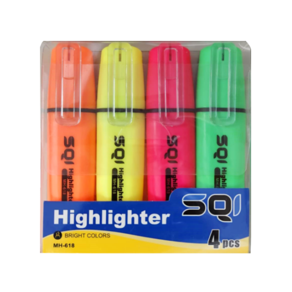 MH618-4C - Highlighter 4colors