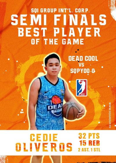 Semis Best Player - Oliveros