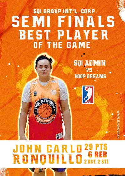 Semis Best Player - Ronquillo